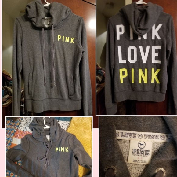 PINK Victoria's Secret Tops - VICTORIA SECRET " PINK" HOODIE